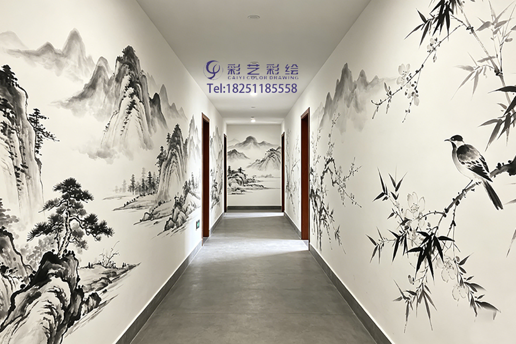 苏州喷绘画,苏州喷画,苏州墙体彩绘