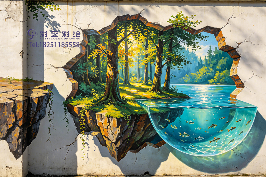 苏州3D彩绘解锁新空间