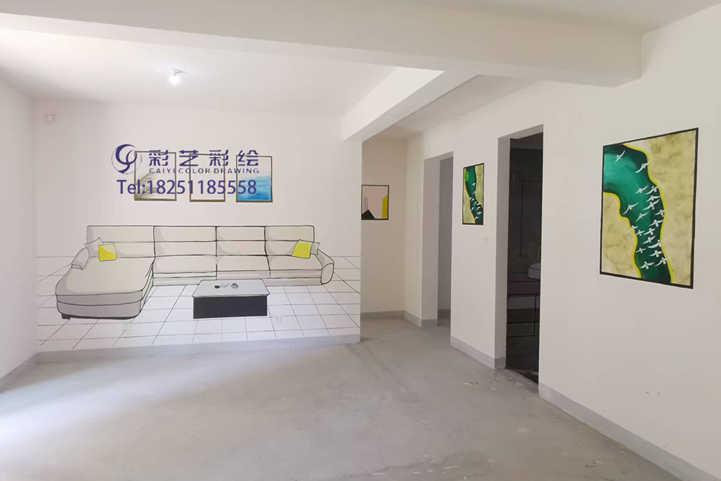 苏州喷画,苏州墙体喷绘
