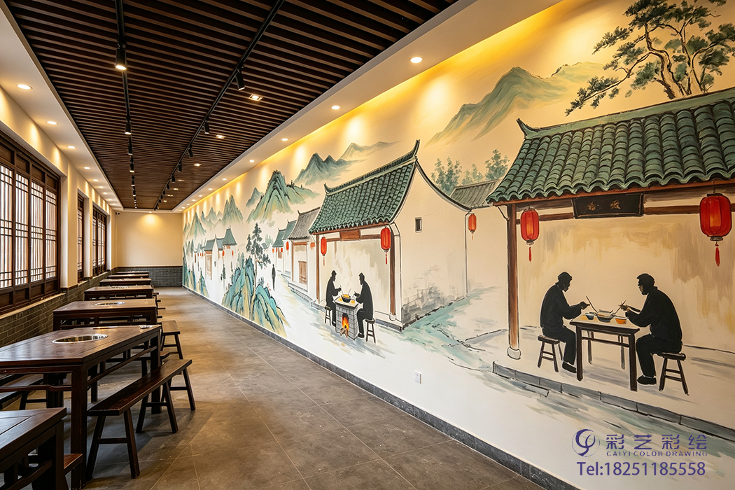 苏州喷绘画,苏州喷图,苏州墙体绘画