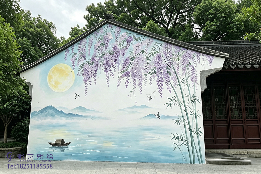 苏州墙体彩绘,苏州墙绘,苏州墙面画