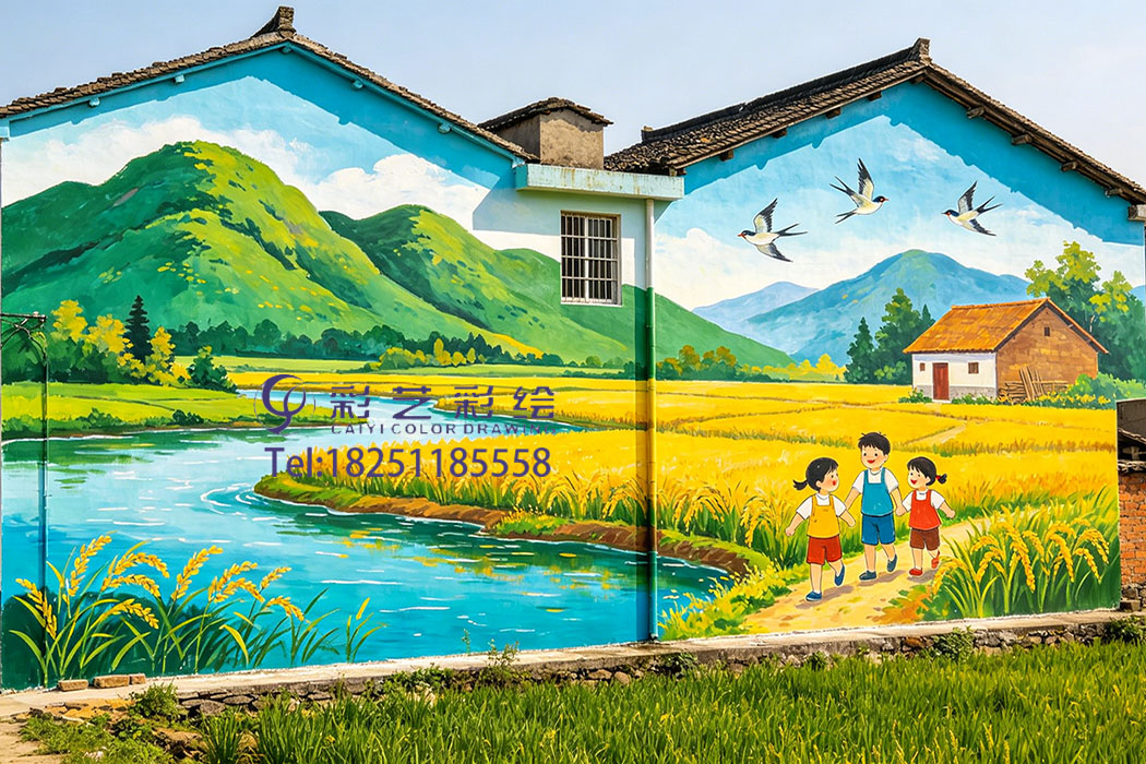 苏州墙体彩绘 苏州墙体彩绘