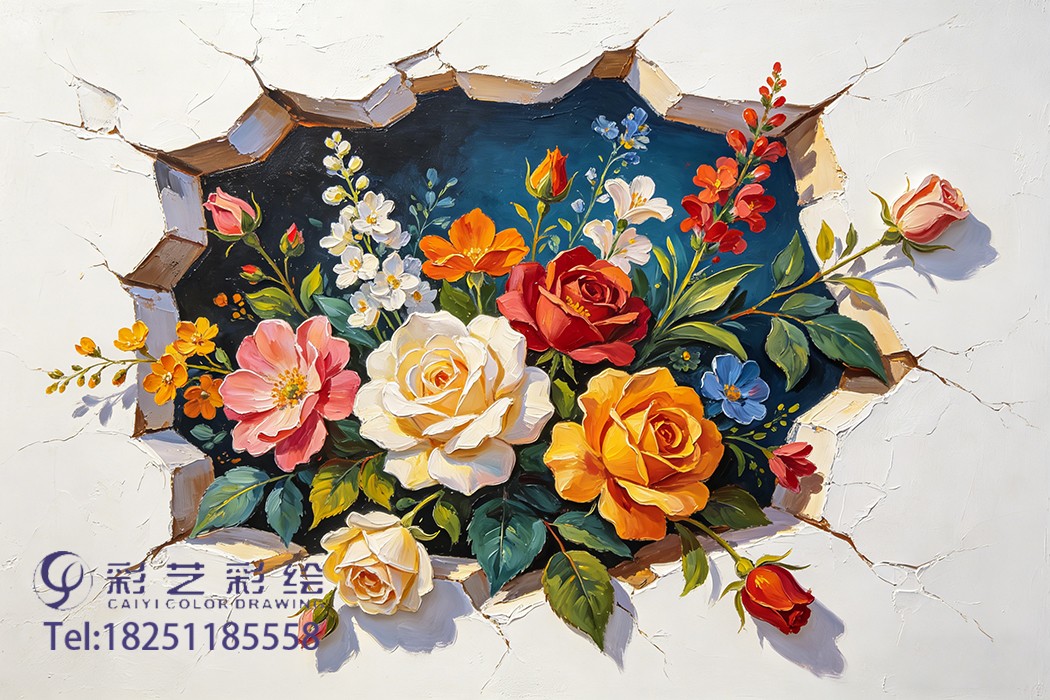 苏州3D墙体彩绘