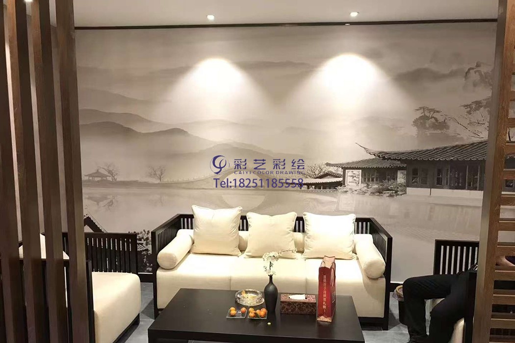 客厅彩绘